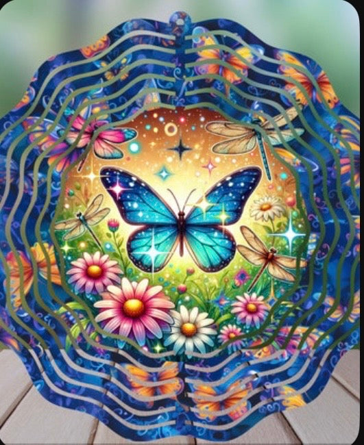 Butterfly Wind Spinner